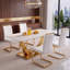 Ensemble de salle à manger 5 pièces Modern Glam-1925332806-1889160872