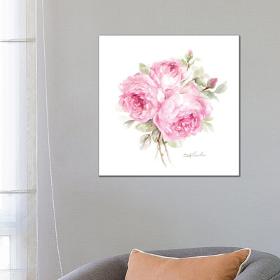 " English Roses " Watercolor Painting