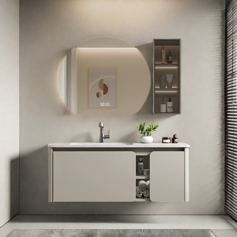 Minimalist light luxury bathroom cabinet