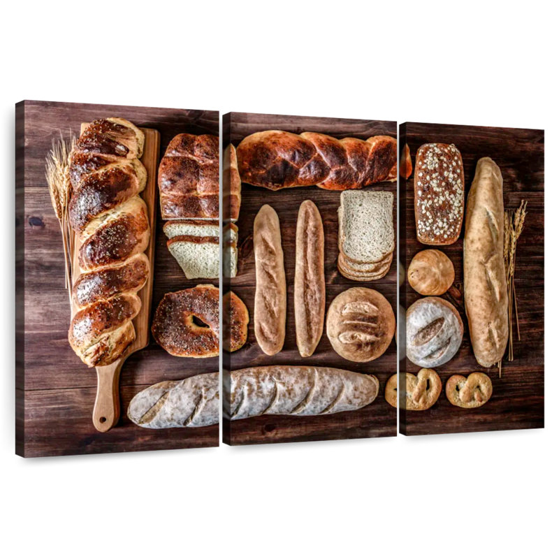 Yarlin Baked Breads For Breakfast, 36" H x 57" W