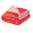 Zakary Flannel Throw Reverse Heathered Sherpa 50" x 60"-49621343