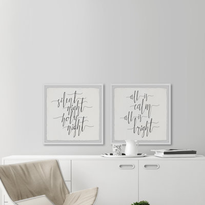 All Is Calm Diptych