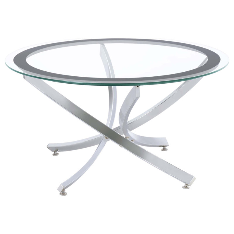 Table basse Connors Chrome