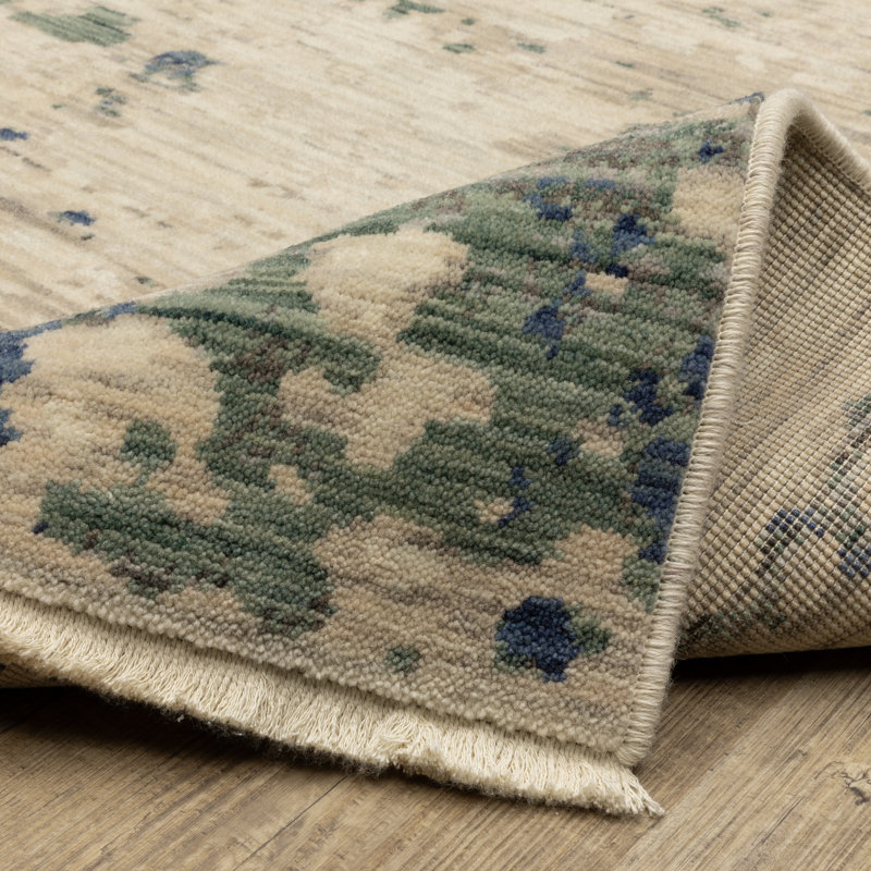 Moulin Abstract Indoor Rug, Rectangle 6'7" x 9'9"