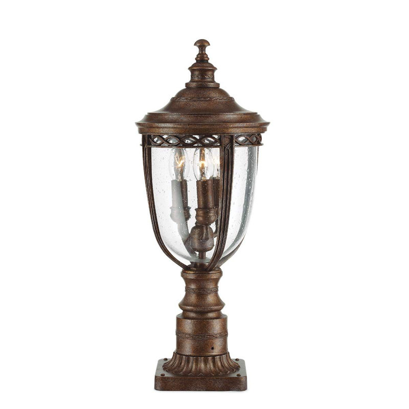 Seeded Pier Mount Light, Medium, British Bronze