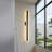 Estefanie 40" Acrylic LED Outdoor Porch Wall Lights for Patio Yard Garage 25W Dimmable 2700K-555030780