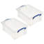 Contenant de rangement en plastique de 8,1 litres avec couvercle Snap-1692642177-1692642207