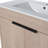 0'' Single Bathroom Vanity with Ceramic Top