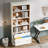 2-Drawer File Cabinet with Shelves