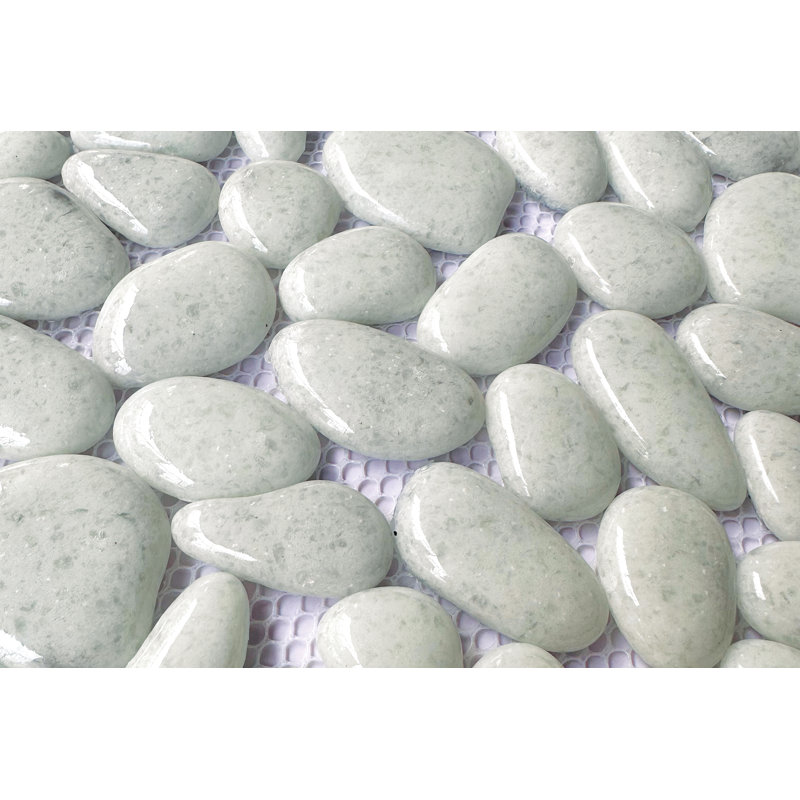 Carrelage mural 12 po x 12 po, Blanc cassé