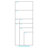 Aria Vertical Glass Whiteboard Wall Mounted-282284338-282284231