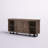 Miesville Prairie Sideboard with Wine Holder, Natural/Black