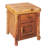 Cedar End Table with Storage