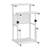 Lugos Adjustable Height Steel Computer Desk-1711820243