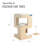 Escher 23.5'' H Cat Tree-1934988595