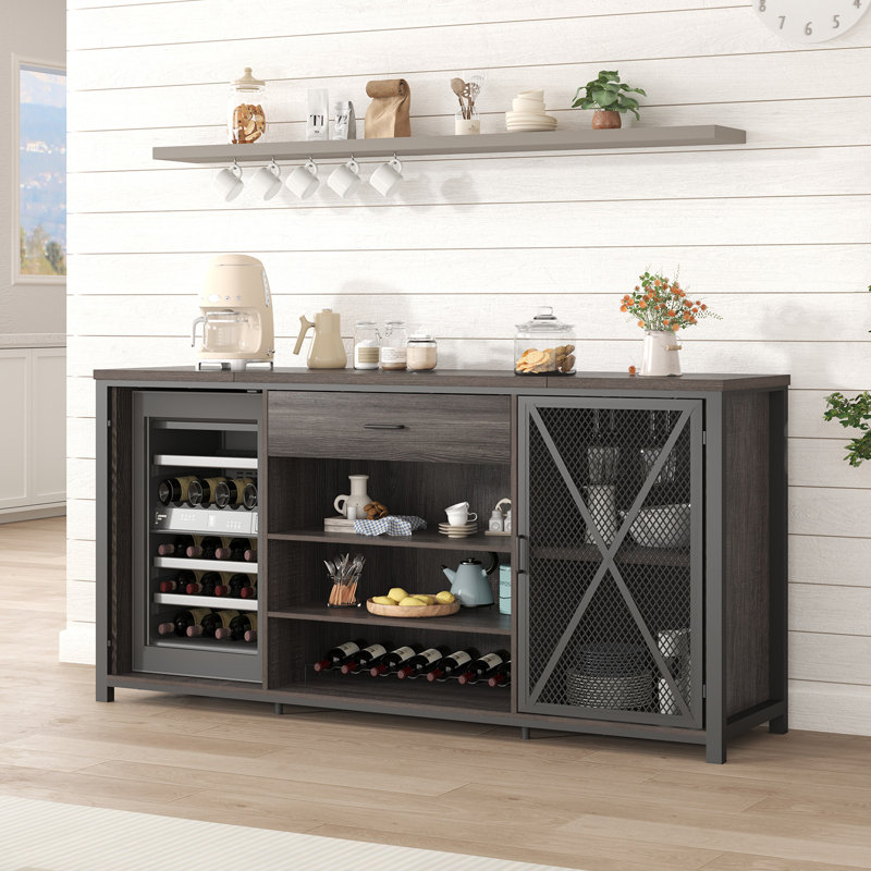 Bar 70,9 po, Chêne gris foncé