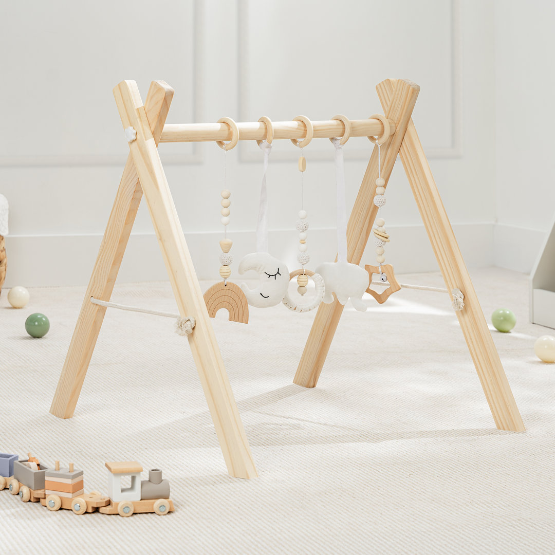 Wooden Baby Play Gym Set By Comfy Cubs Comfy Cubs