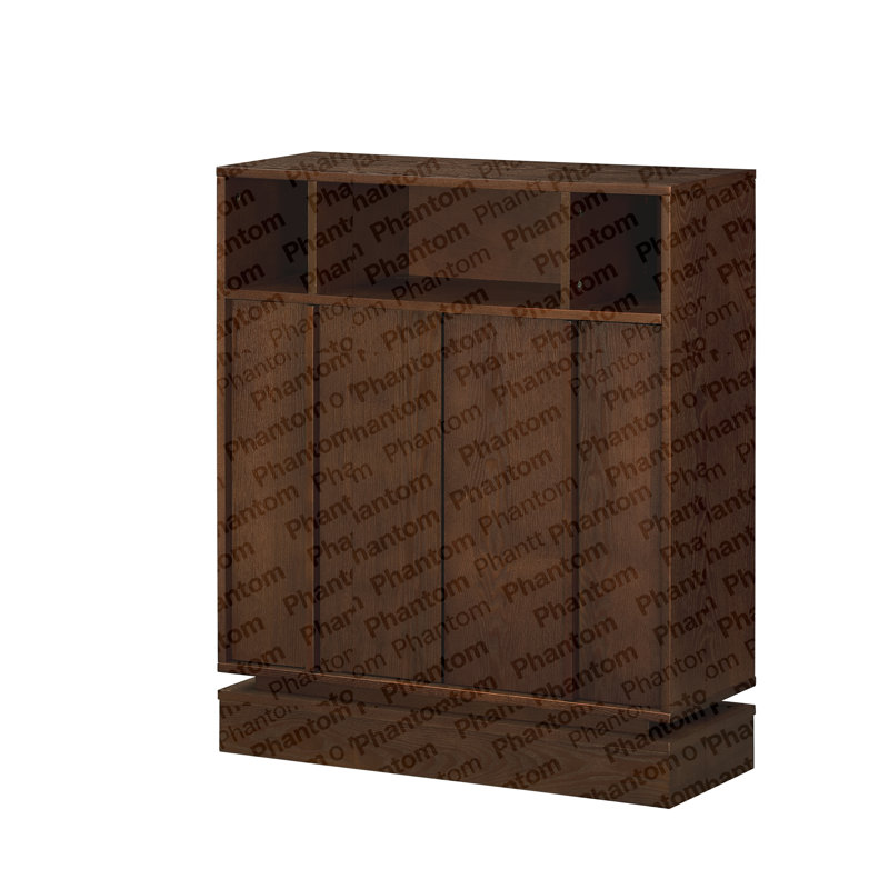 Buffet avec rangement, buffet cannelé de ferme avec 2 portes et tablettes réglables, meuble télé, armoire de rangement pour le vestibule, la cuisine, le couloir et le salon