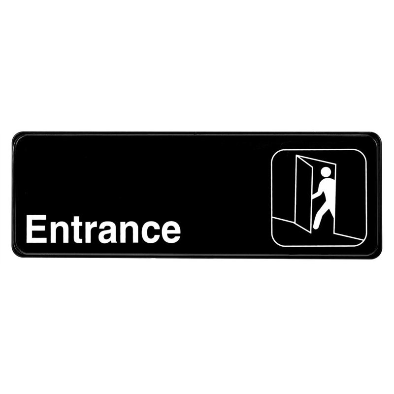 Panneau d'entrée