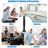 39.37''HX12.6''WX12.6''D Portable Oscillating Tower Fan with Remote, 8 Speeds, 3 Modes, 24H Timer-73468299