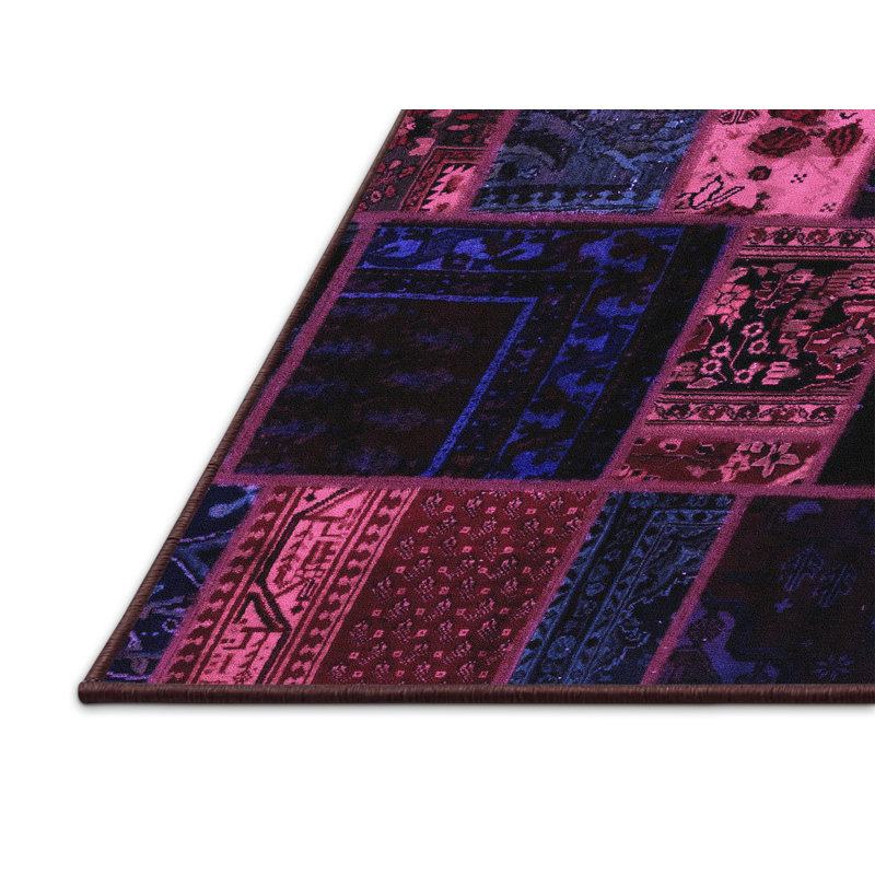 Jenal Patchwork Indoor Rug, Rectangle 2' x 3'