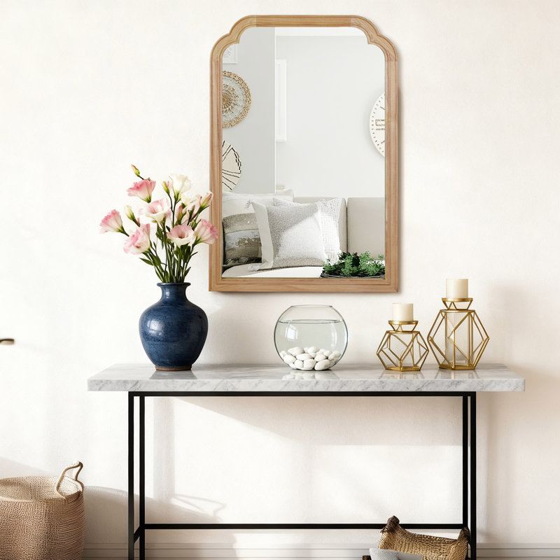 Miroir de coin 24 po x 36 po, Naturel, 36 po x 24 po