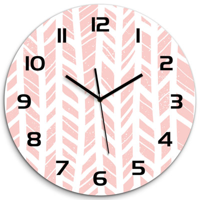 Jillene Glass Wall Clock