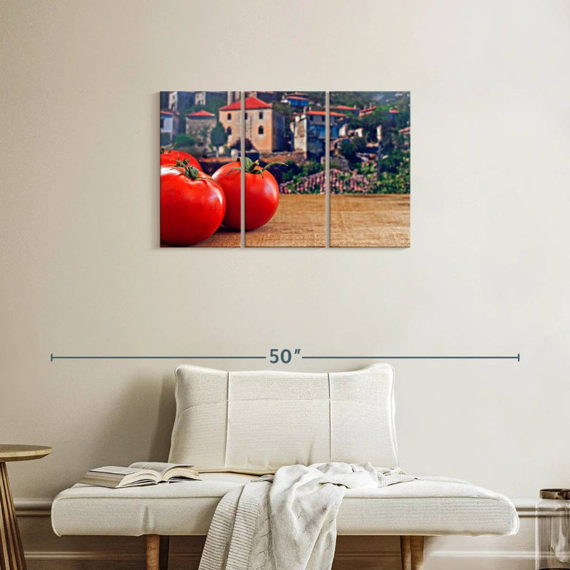 Yarlin Tuscan Tomatoes, 20" H x 33" W