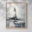 NAUTICAL Series D - Impression encadrée de qualité supérieure - Prêt à accrocher - Aucun clou requis-387854932-387854943