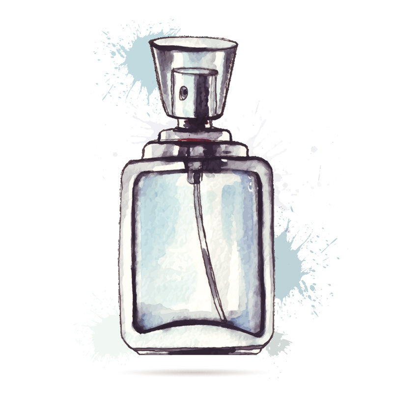 Beautiful Perfume Bottle - Wrapped Canvas Painting, 122cm H x 122cm W x 3.8cm D