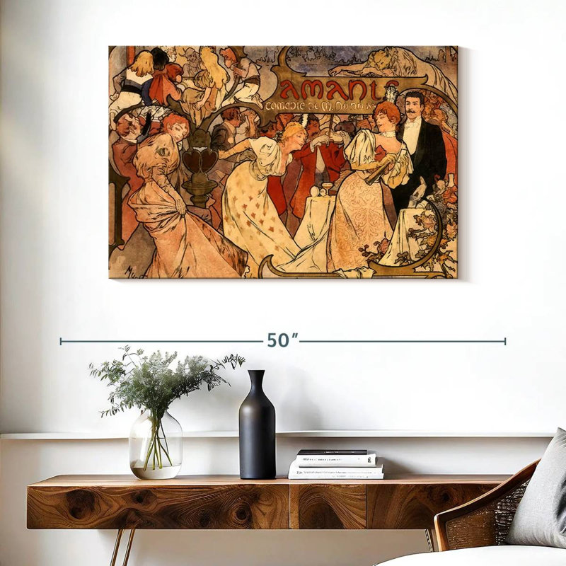 Leisha Amants, 26" H x 39" W