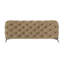 Chesterfield Sofa Bixby 2 Seater with Silver Metal Legs-1227625914