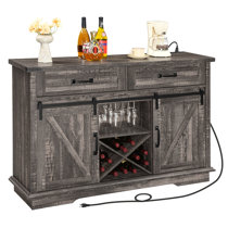 Kitchen Drink Station – Beverage Cabinet