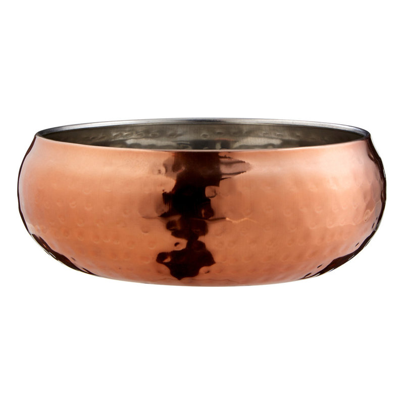 Glyndon Stainless Steel Decorative Bowl 1