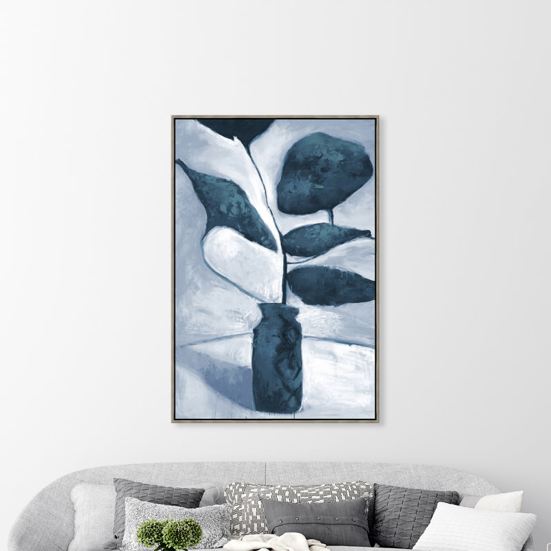 Bluish Painting by Fern Cassidy