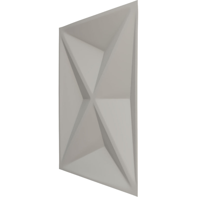 UltraCover Satin Blossom White Textured 3D PVC Wall Panel