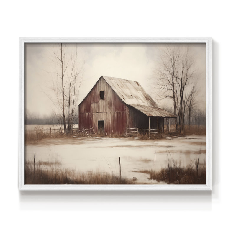 «Chirstmas Art» - CMLxxxxi - Reproduction encadrée - Restickable, H 22 po x l 28 po, Blanc
