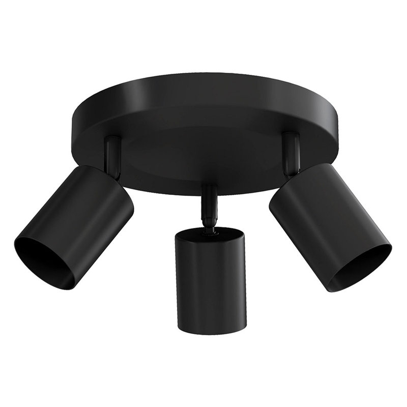 Steel Spotlight, Black, Black