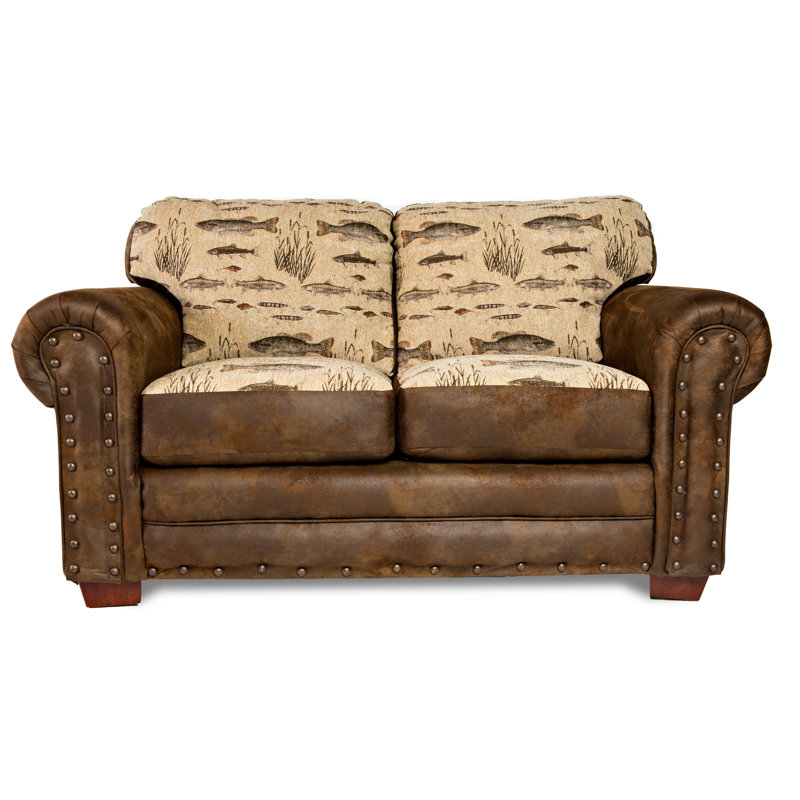 Lilac Upholstered 67'' Loveseat