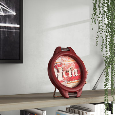 Horloge de plateau de table relax