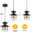 Jadesha 1 - Light Black Single Pendant
