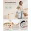 Cardboard, Faux Leather Laundry Room Organiser