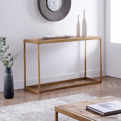 Console en bois récupéré Dorville