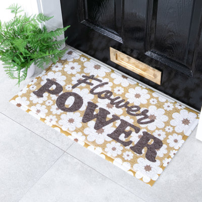 Bornhart Non-Slip Floral Doormat