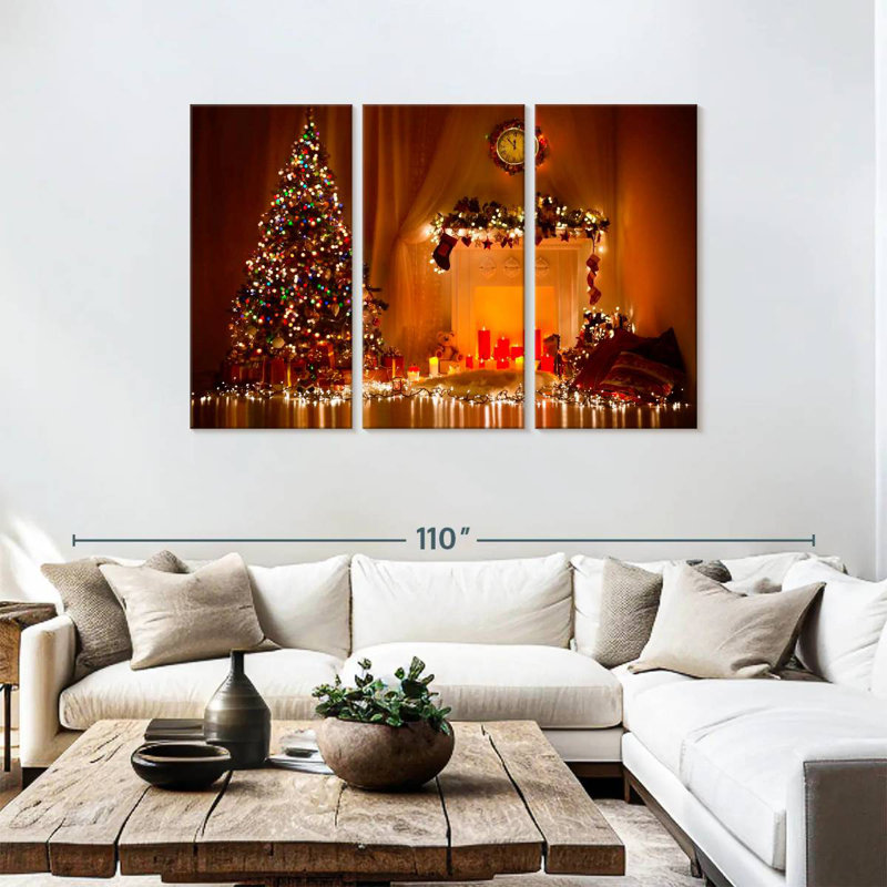 Lelend Magical Christmas Decor, 48" H x 74" W
