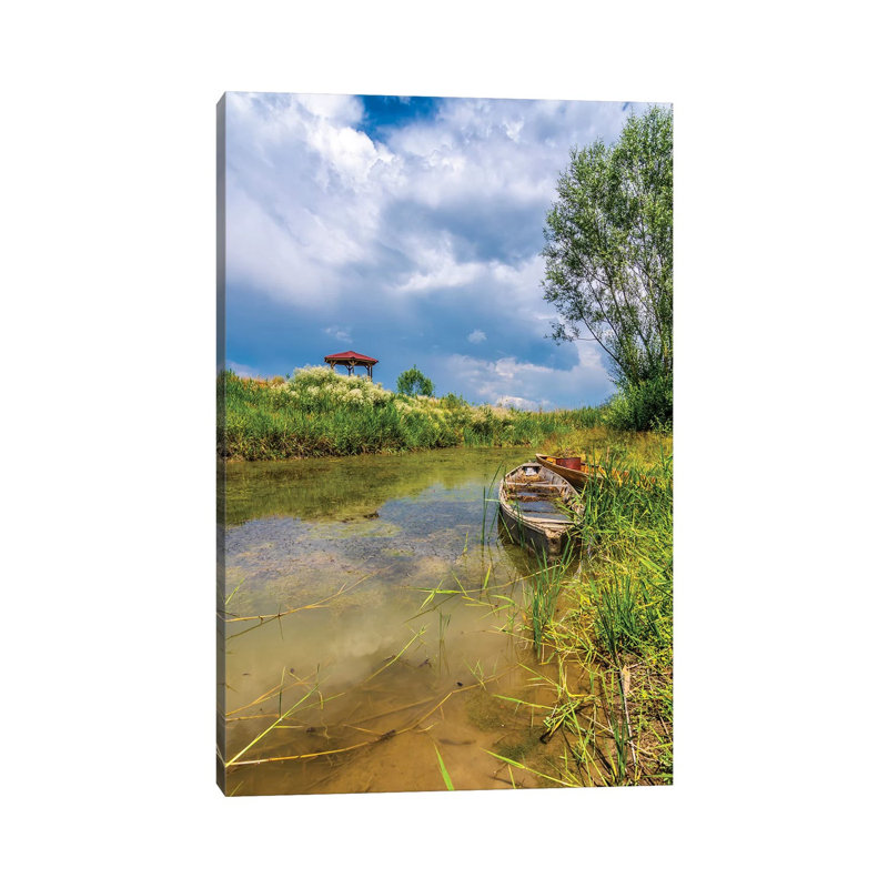 Lake Eber III by Nejdet Duzen - Wrapped Canvas Print, 20.32 cm H x 30.48 cm W