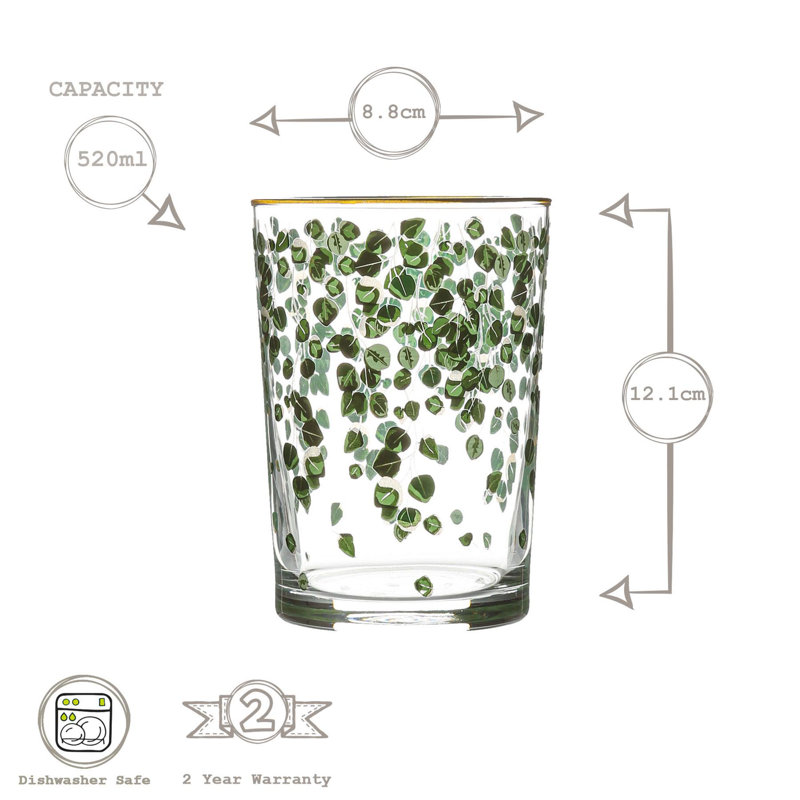Bodega 520ml Highball Glass, 6