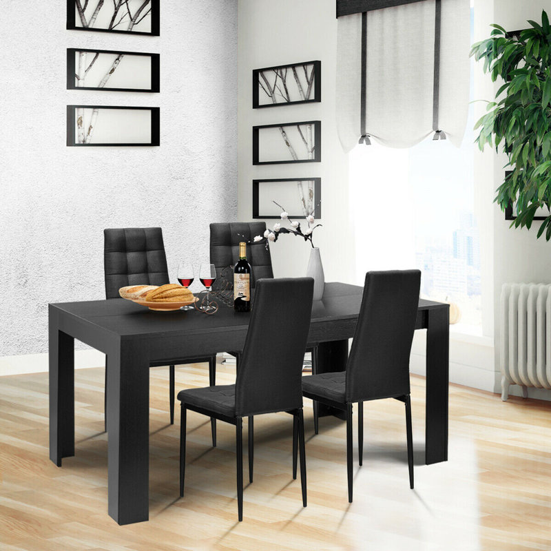 Nicko Four Leg Dining Set, 5 PIeces