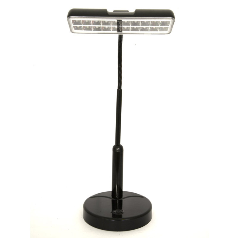 Lampe pour piano 18 po noire