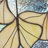 17.5"H Ginkgo Leaf-Stained Glass Window Panel